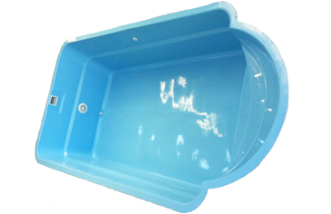 Foto Piscina de poliéster 6 x 3 m