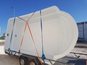 5 Piscina Poliester Blanca